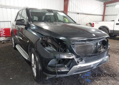 2015 Mercedes-Benz Ml 350 из США, поврежденный, VIN 4JGDA5JB9FA561548
